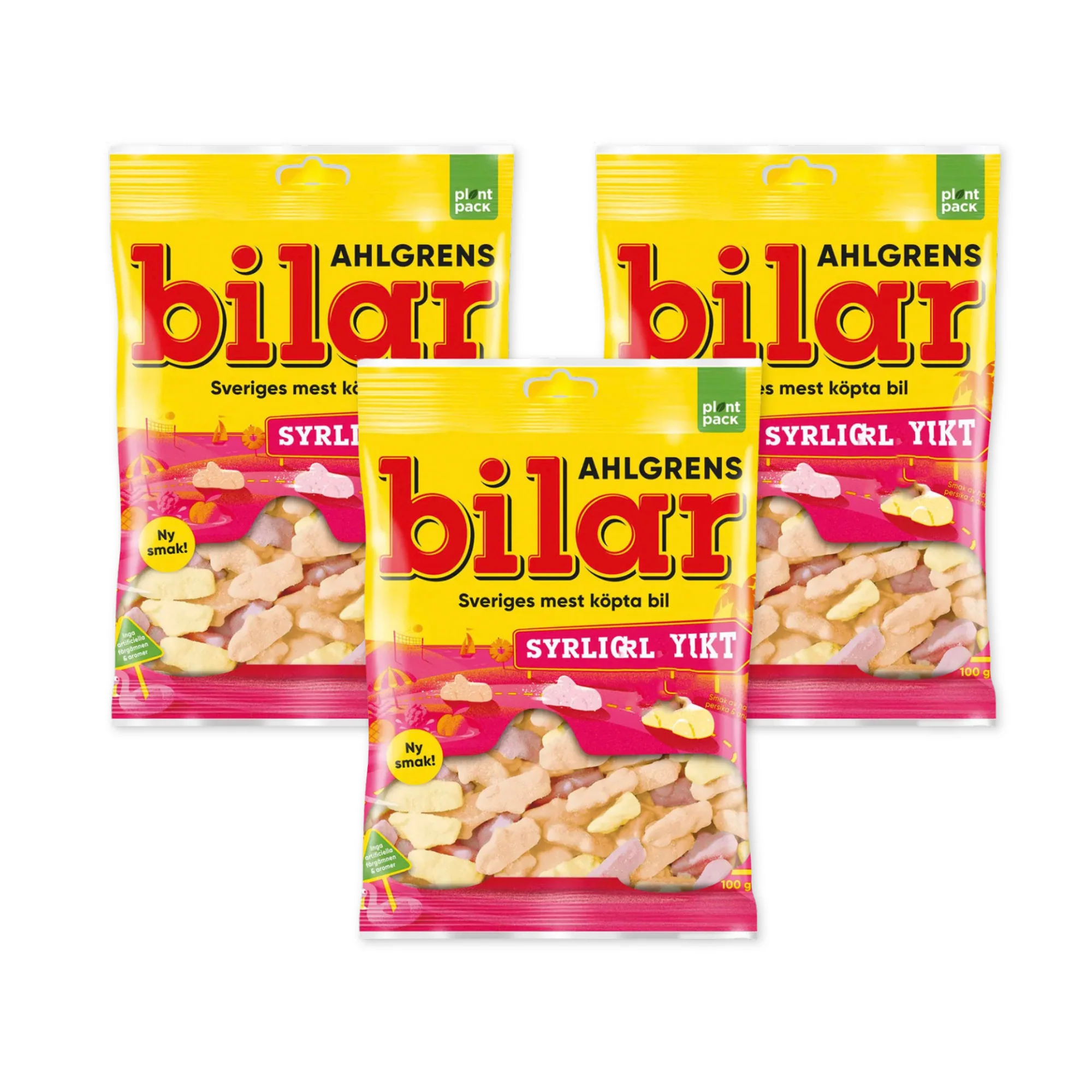 Ahlgrens Sour Fruit Foam Cars - Image 2