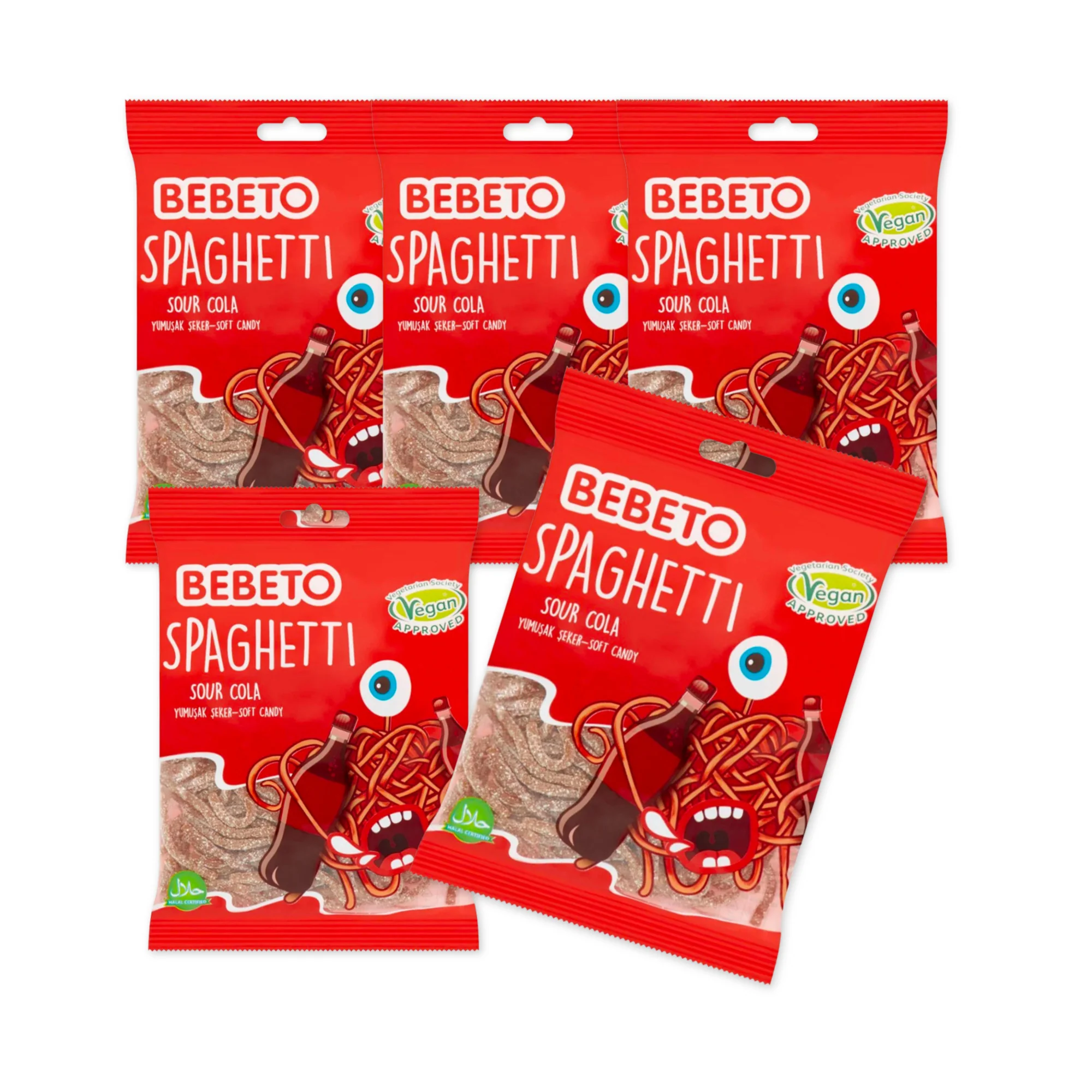 Bebeto Spaghetti Sour Cola - Image 4