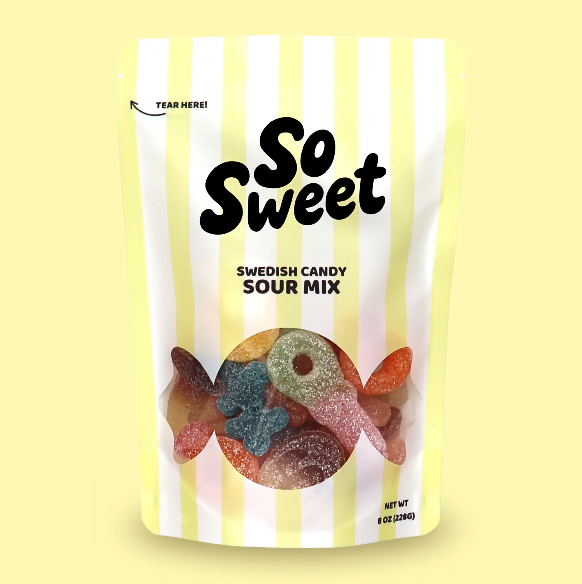 Swedish Candy 1/2lb Sour Mix - Image 4