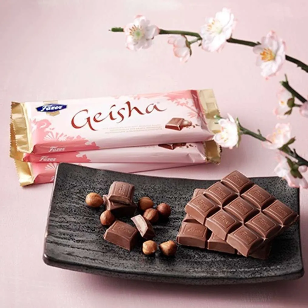 Geisha Milk Chocolate With Soft Hazelnut Filling - Image 3