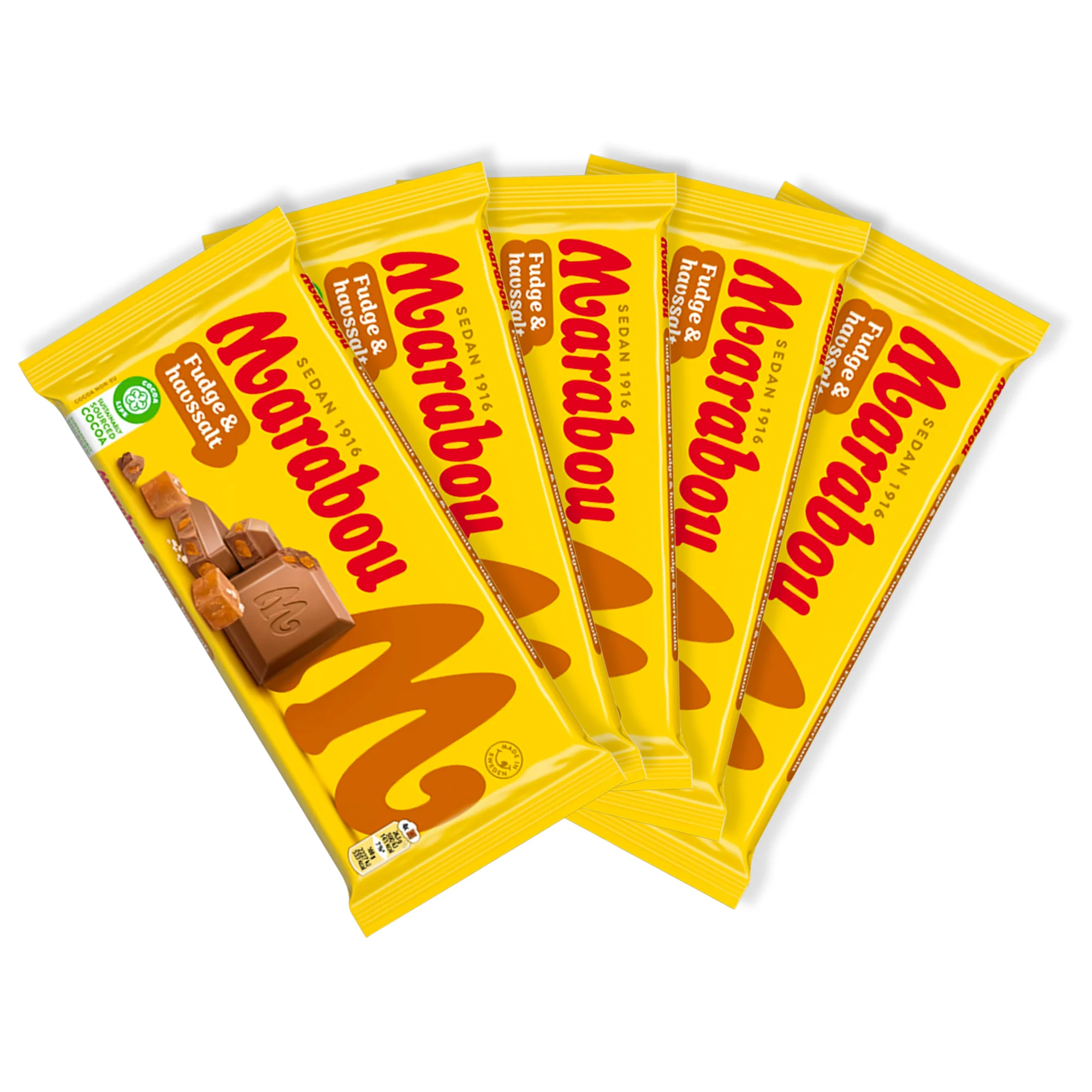 Marabou Fudge & Sea Salt 185g - Image 3