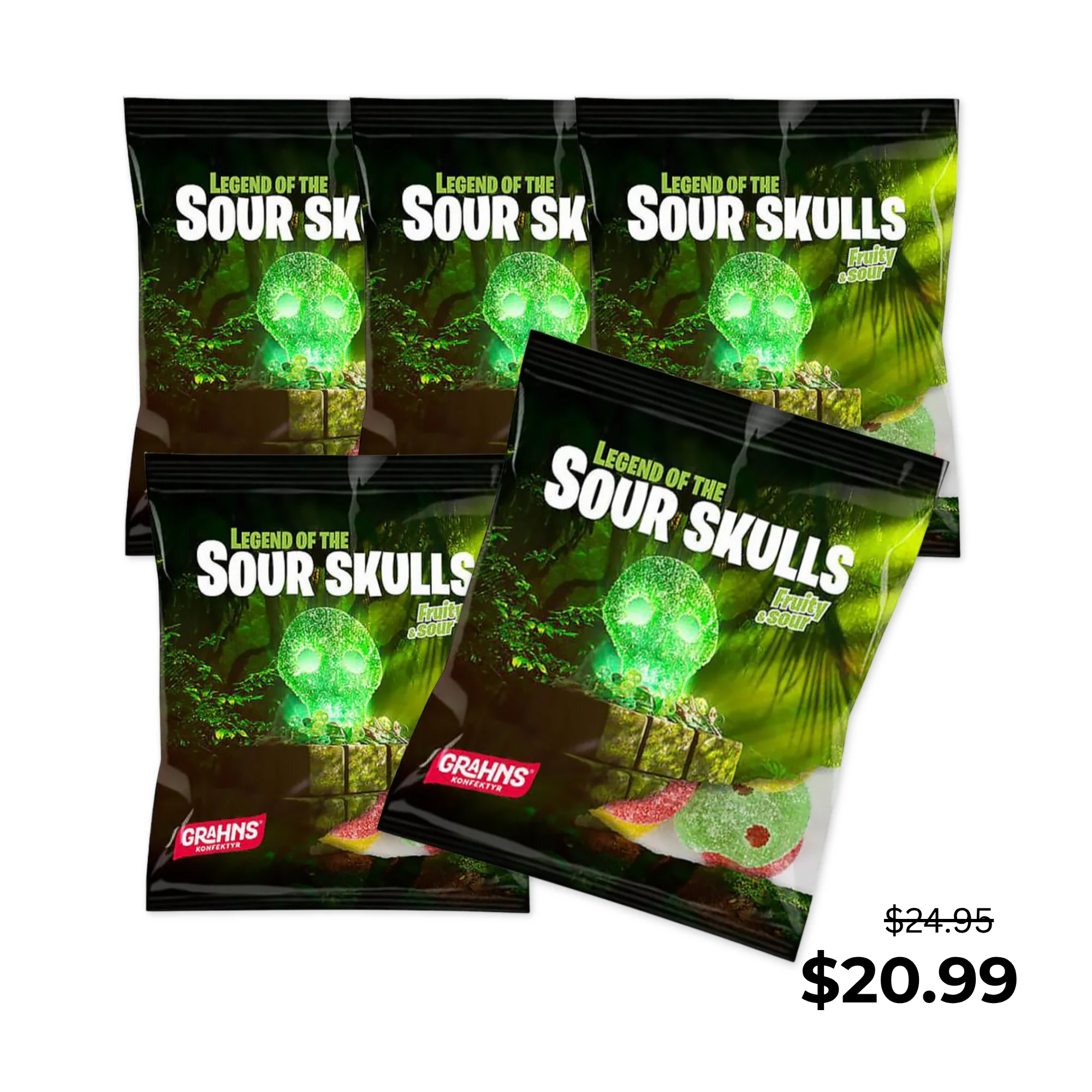 Sour Skulls Fruity & Sour - Image 4