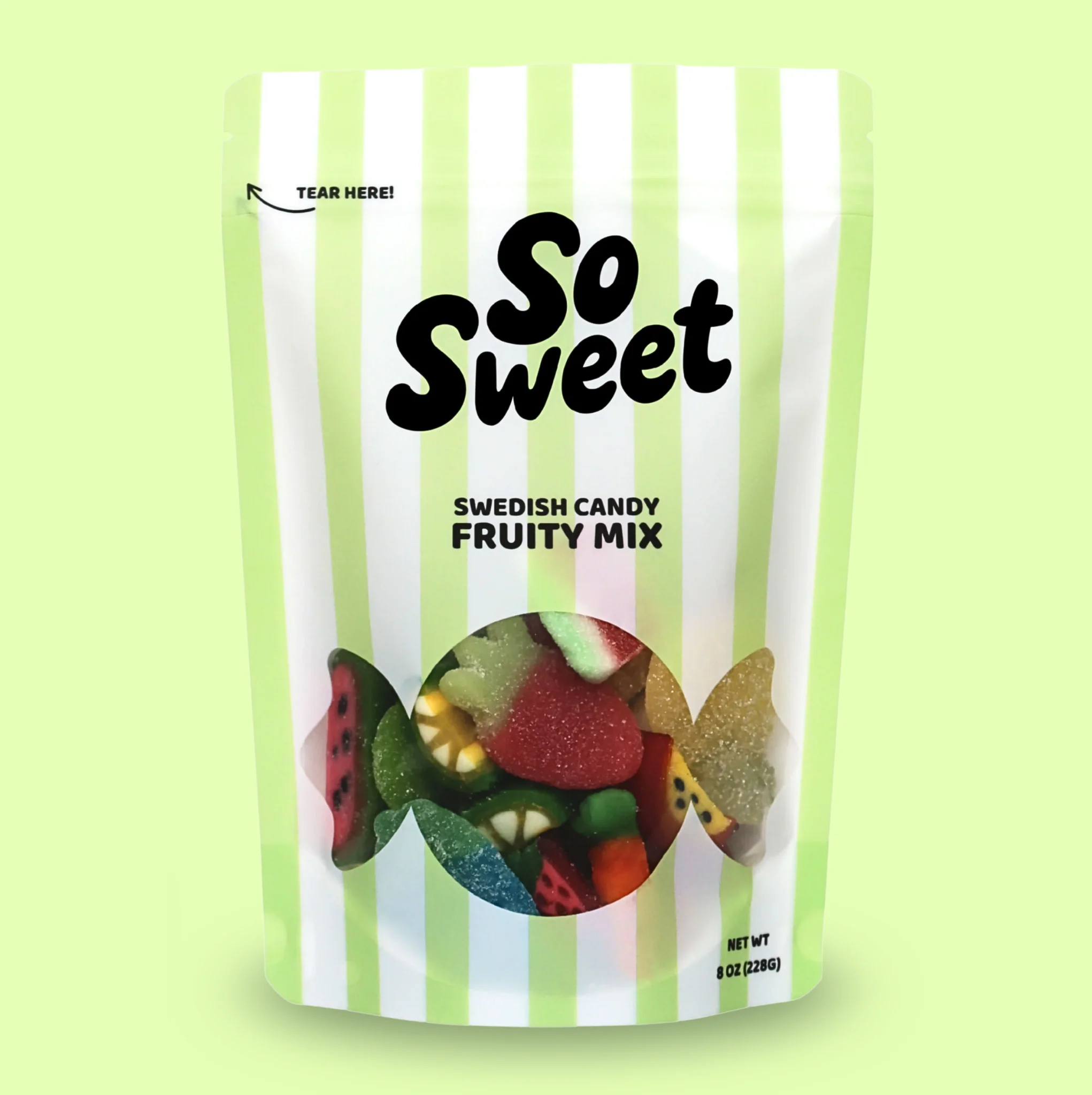 Swedish Candy 1/2lb Fruity Mix - Image 4