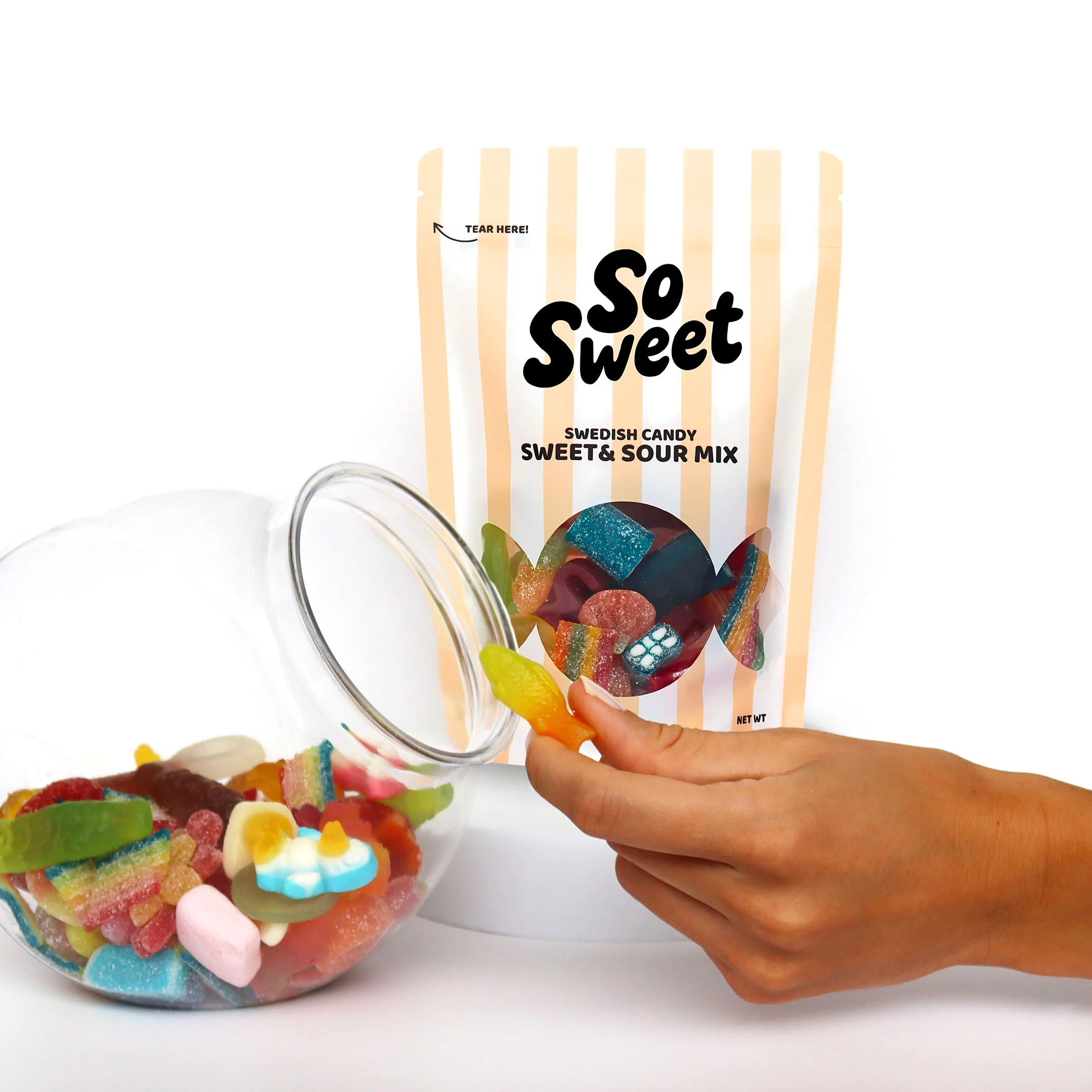 Swedish Candy Sweet & Sour 1/2lb Mix - Image 3