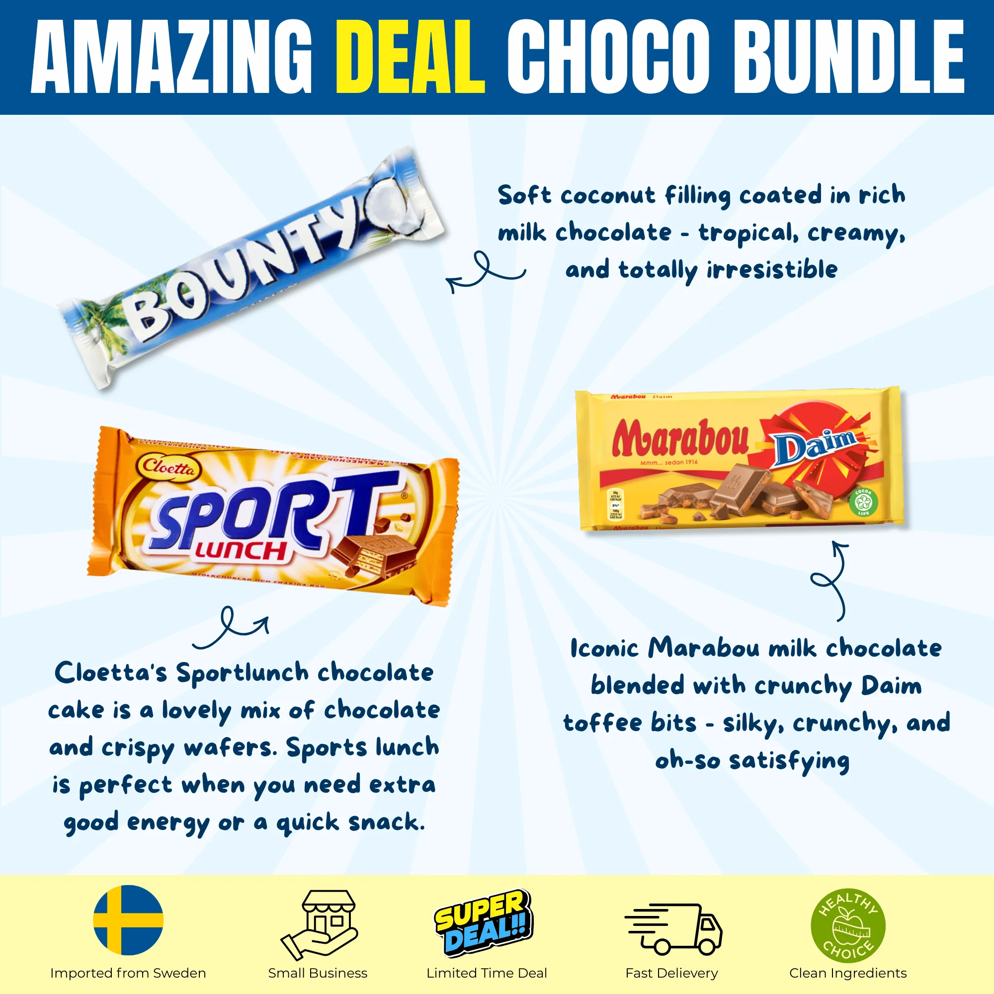 XXL Swedish Chocolate Bundle 3.7 lb - Image 4